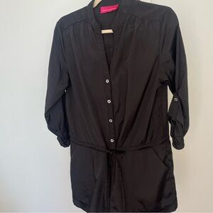 Pookie and Sebastian Black Romper Size M